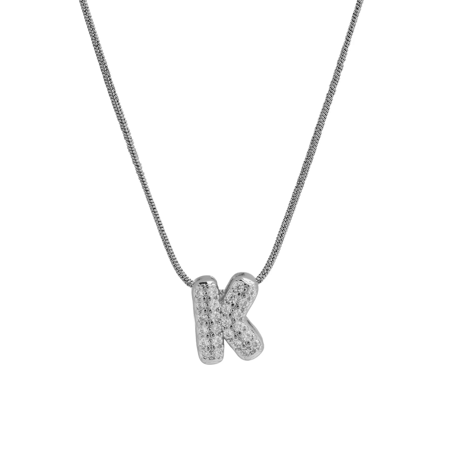 Silver Mini Bubble Necklace