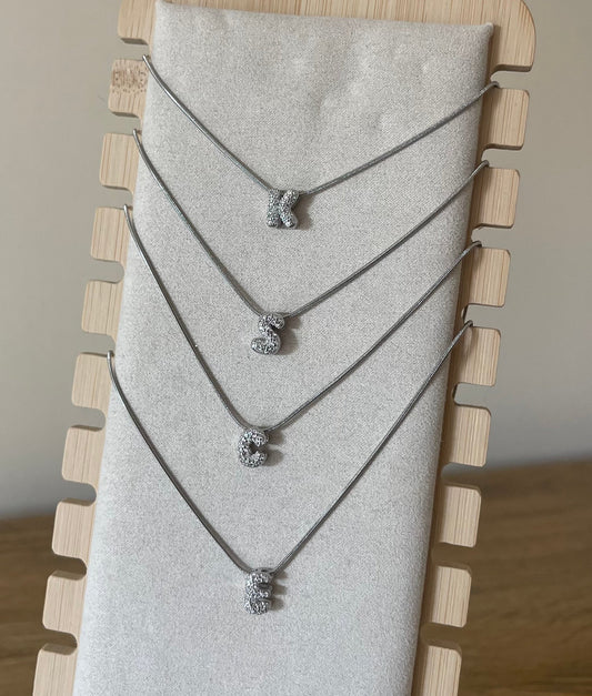 Silver Mini Bubble Necklace