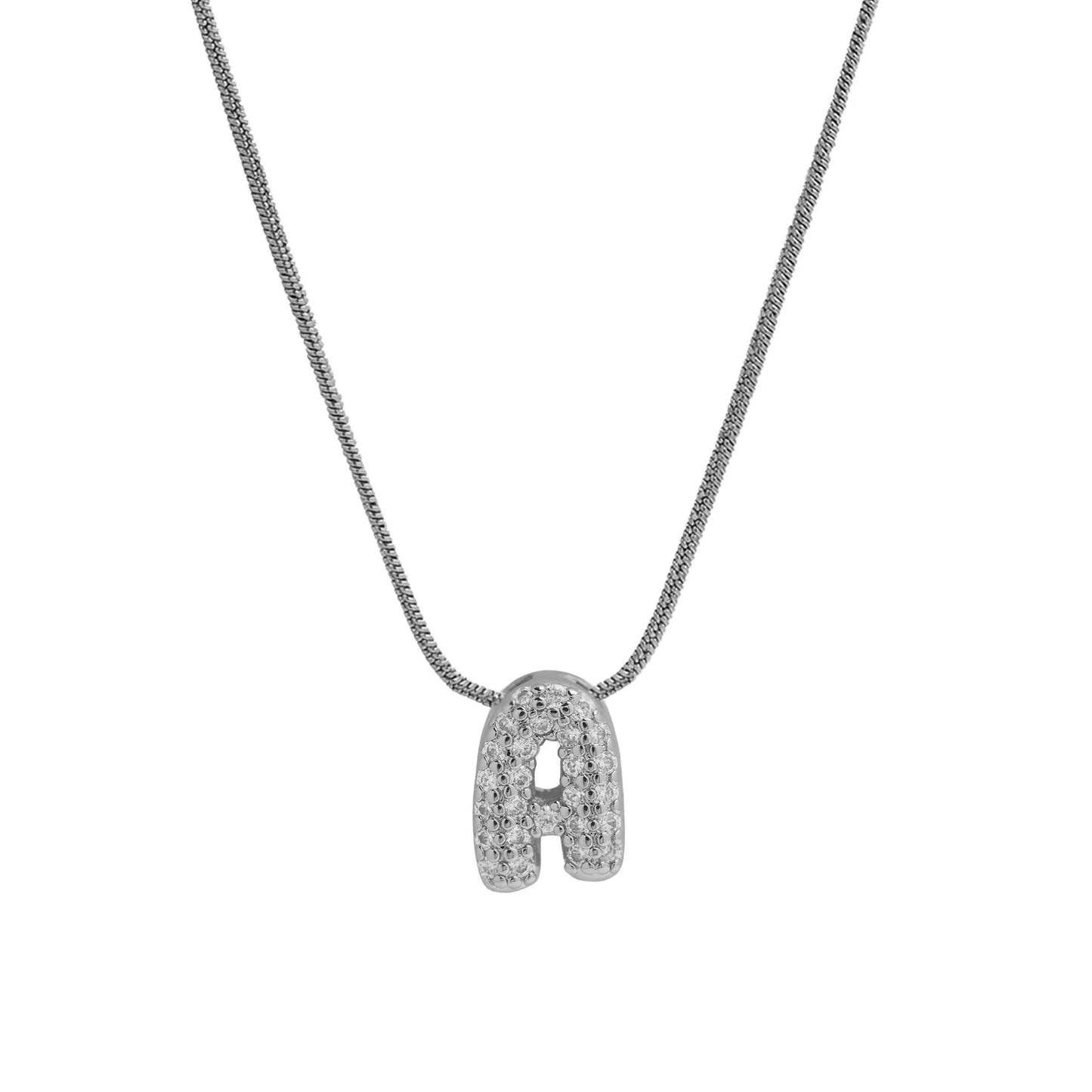 Silver Mini Bubble Necklace